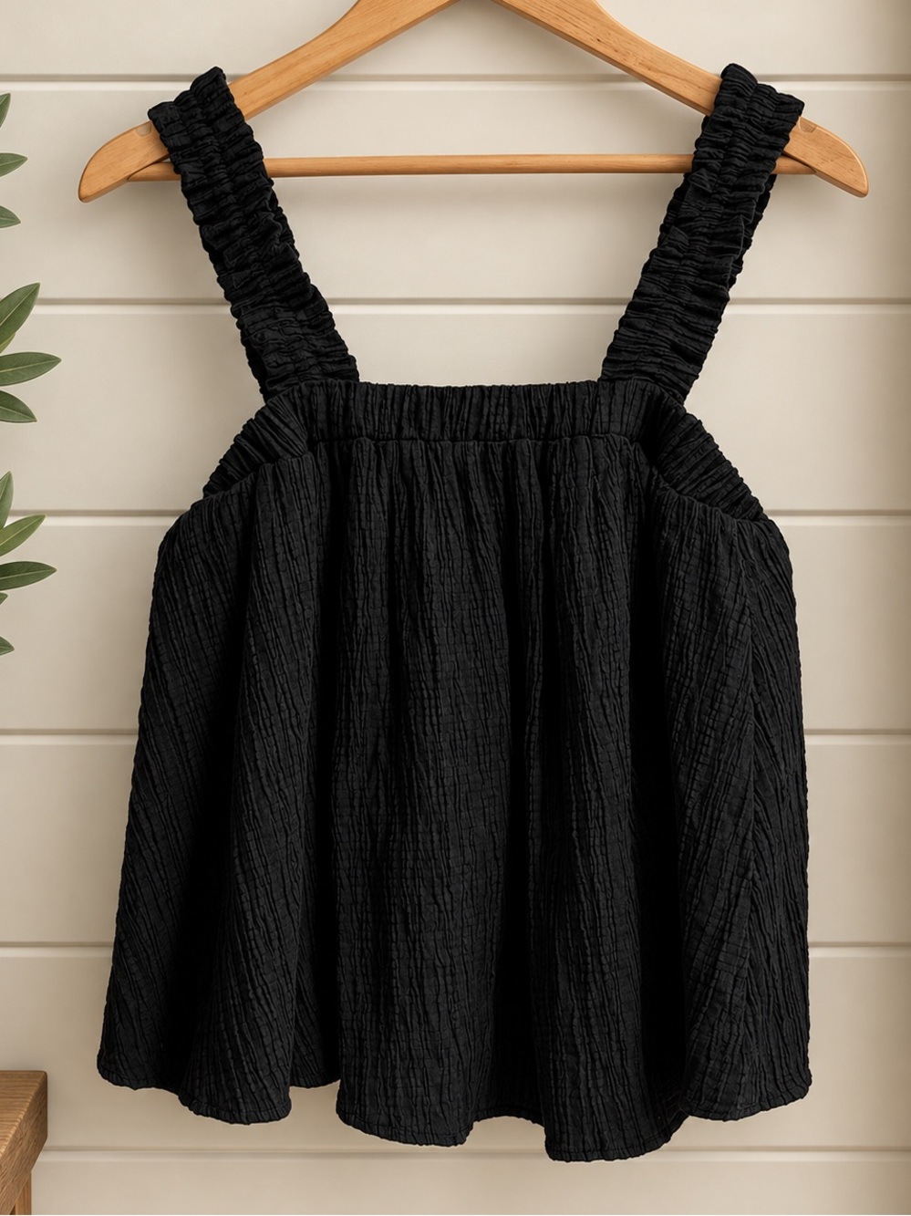glam Women’s smock tank top